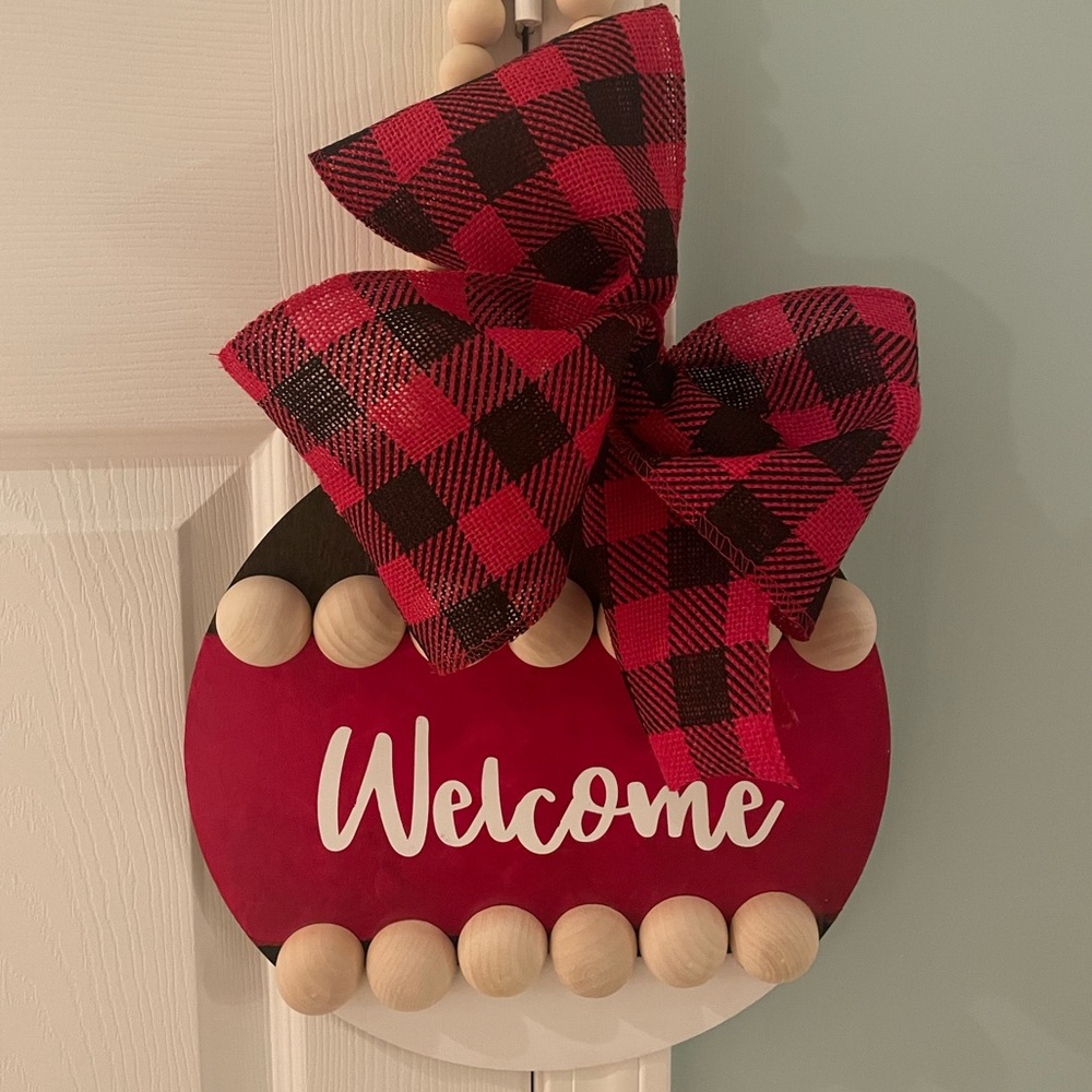 Small welcome wreath